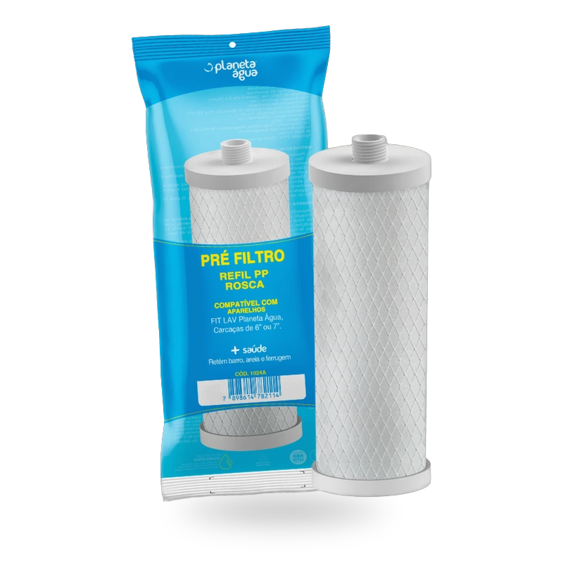 Pré Filtro Refil PP 6 ou 7" Rosca